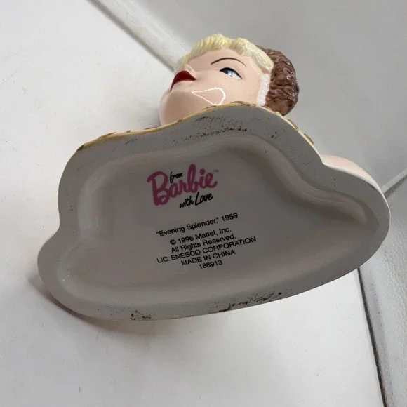 Lady Head Vase Barbie "Evening Splendor" 1959 (1996 Mattel) 188913 - Picture 6 of 8